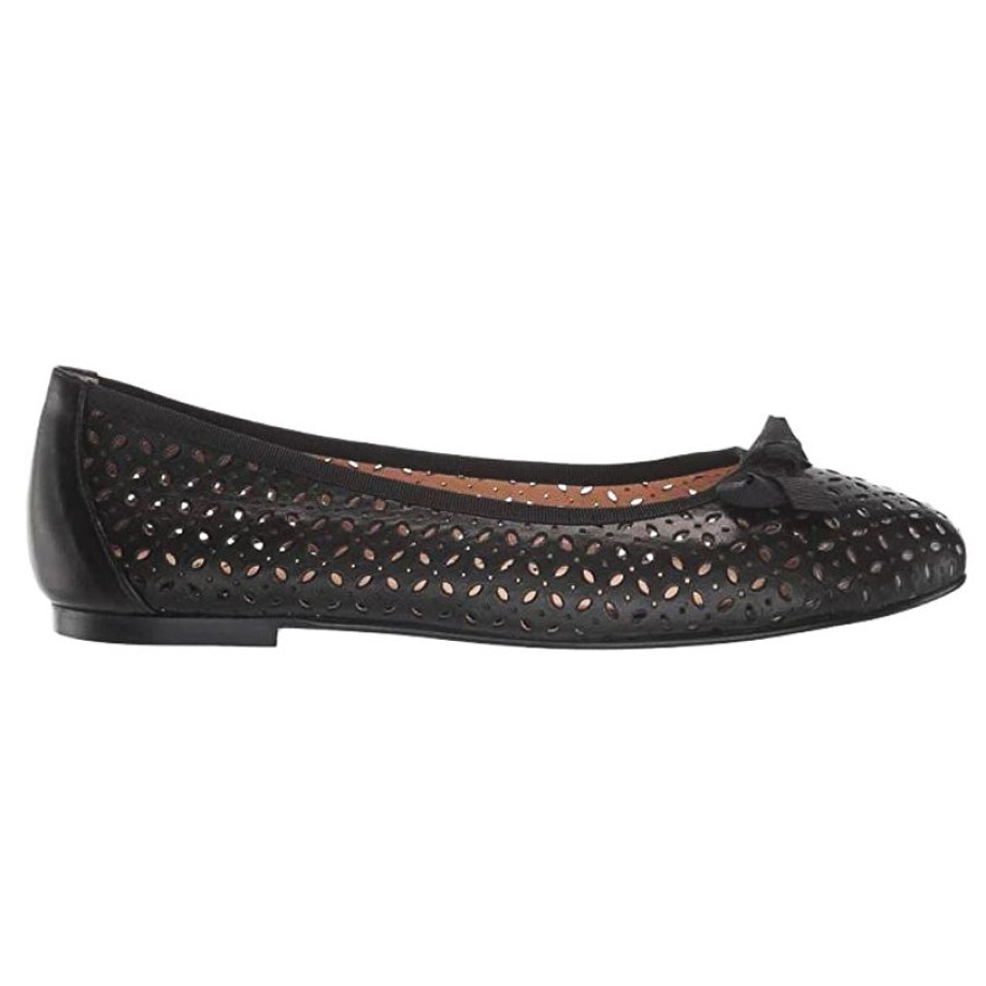 Nicky Hilton Collection French Sole | Tessa - Black Leather