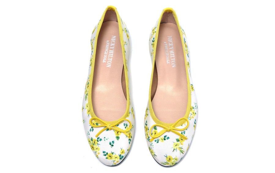 Nicky Hilton Collection French Sole | Kelly - Yellow Floral