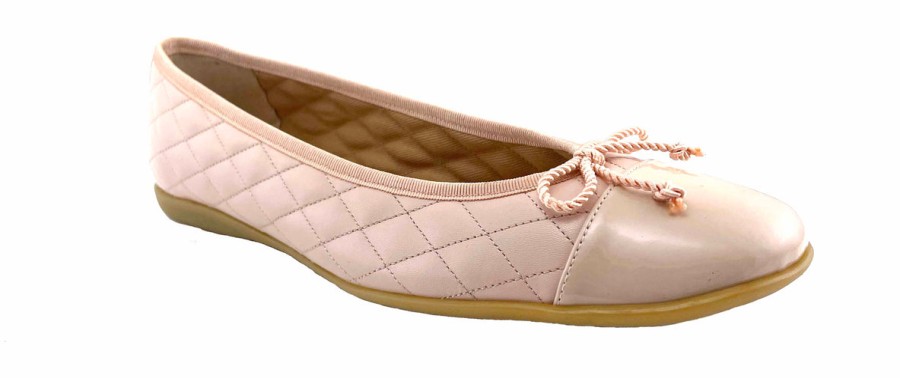 Flats French Sole | Passport Rubber Sole - Nude