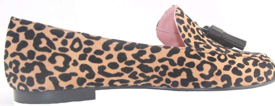 Sustainable French Sole | Stacey - Beige Leopard