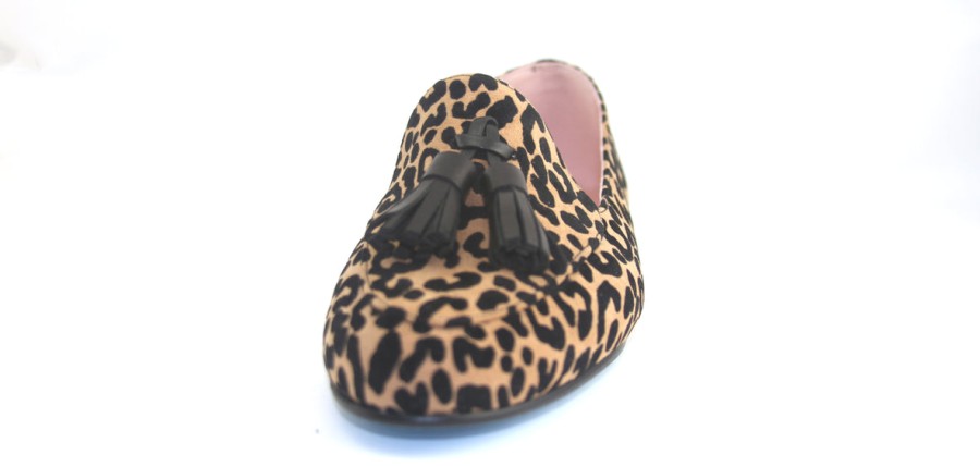 Sustainable French Sole | Stacey - Beige Leopard