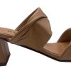 Heels French Sole | Lily - Beige Leather