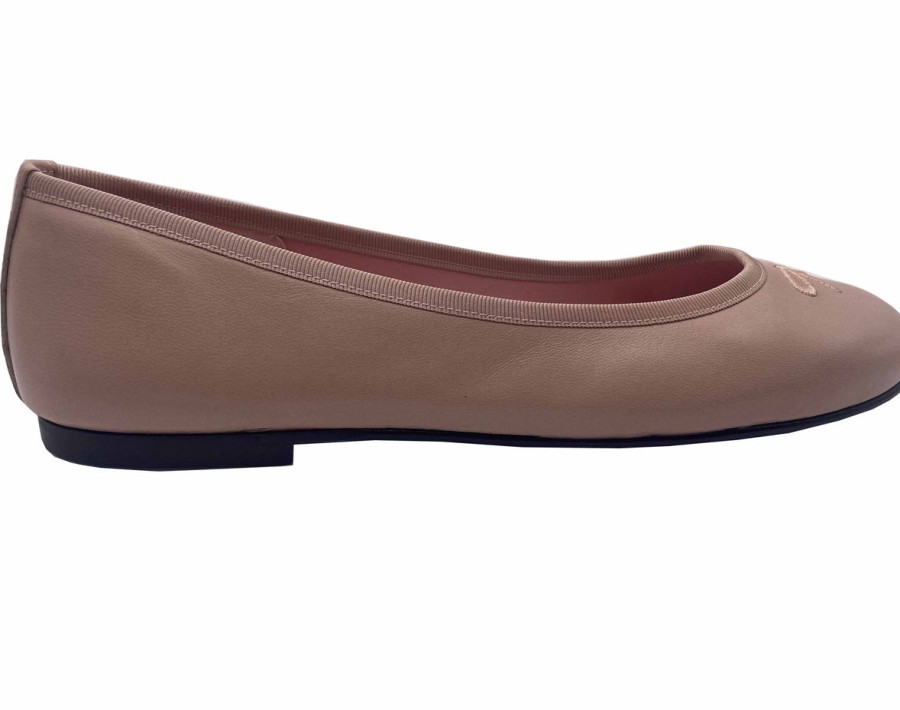 Entire Collection French Sole | Kathy - Beige Leather