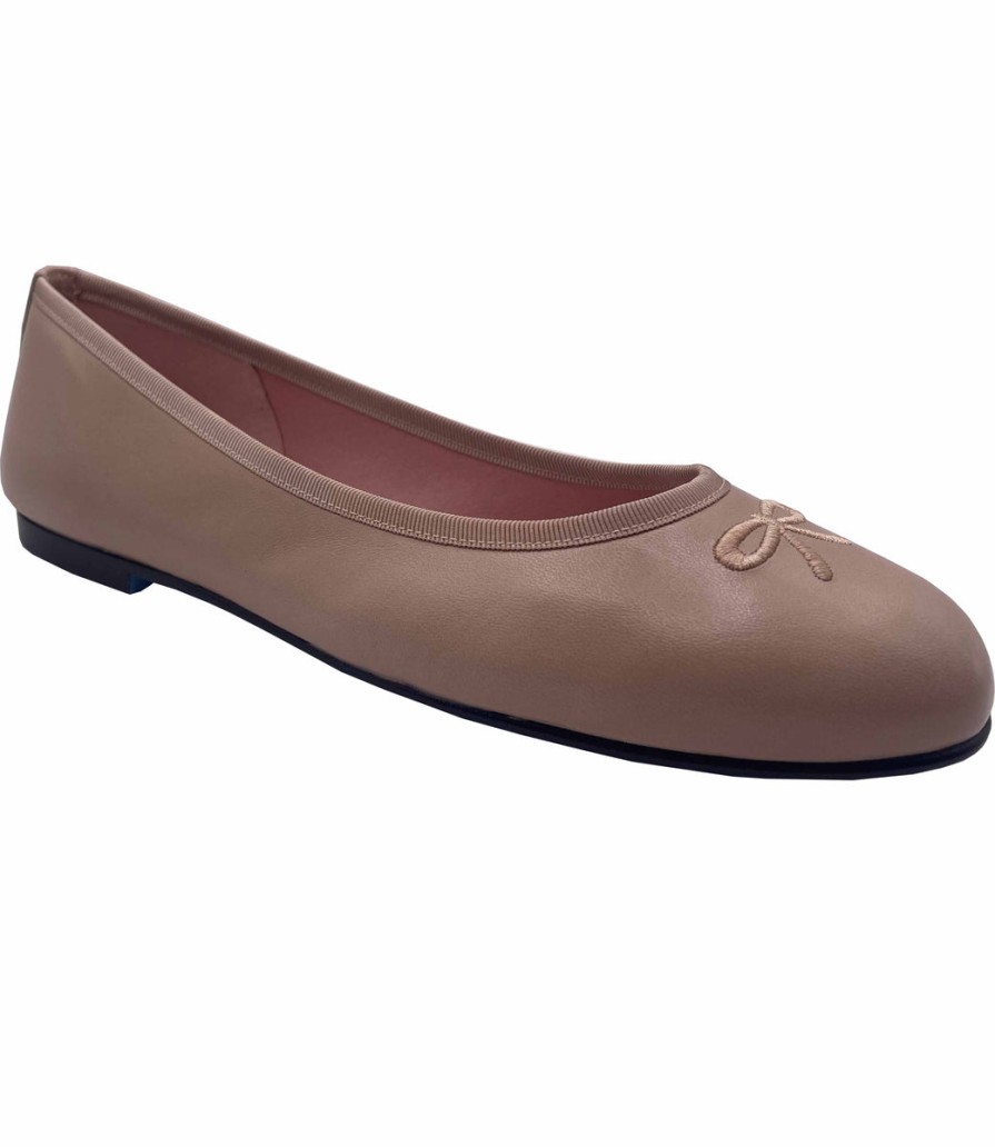 Entire Collection French Sole | Kathy - Beige Leather