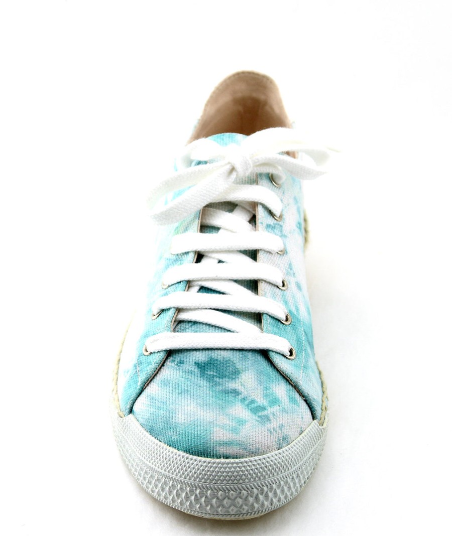 Sustainable French Sole | Amanda - Turquoise Tie-Dye