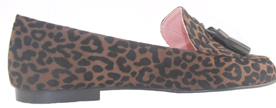 Nicky Hilton Collection French Sole | Stacey - Charcoal Leopard