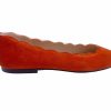 Best Sellers French Sole | Jigsaw - Orange Suede