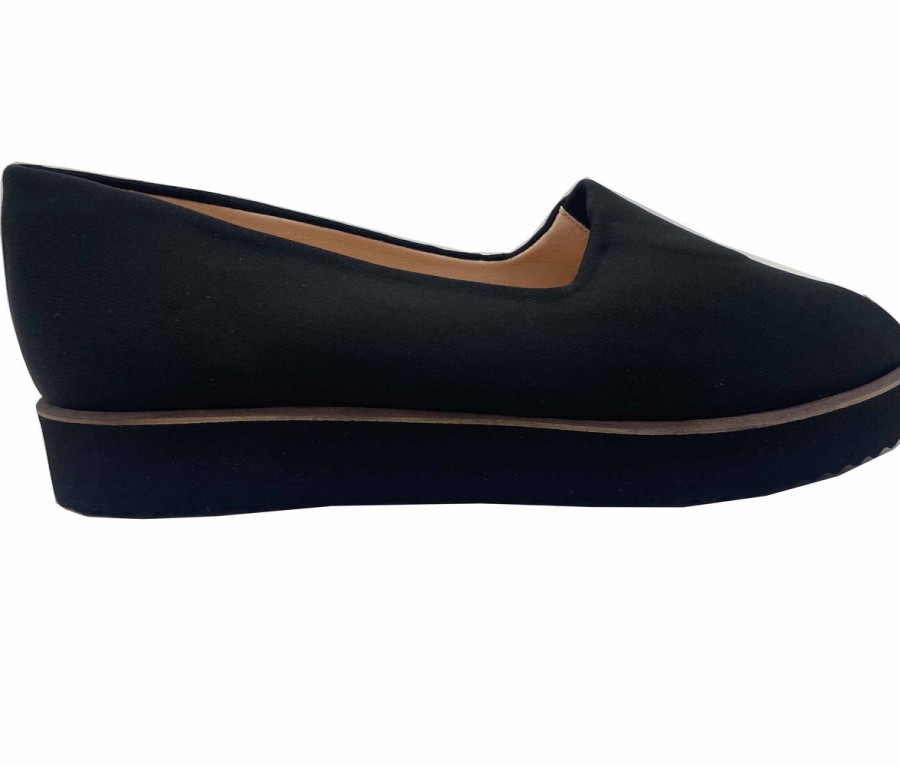 Flats French Sole | Joma - Black Elastic