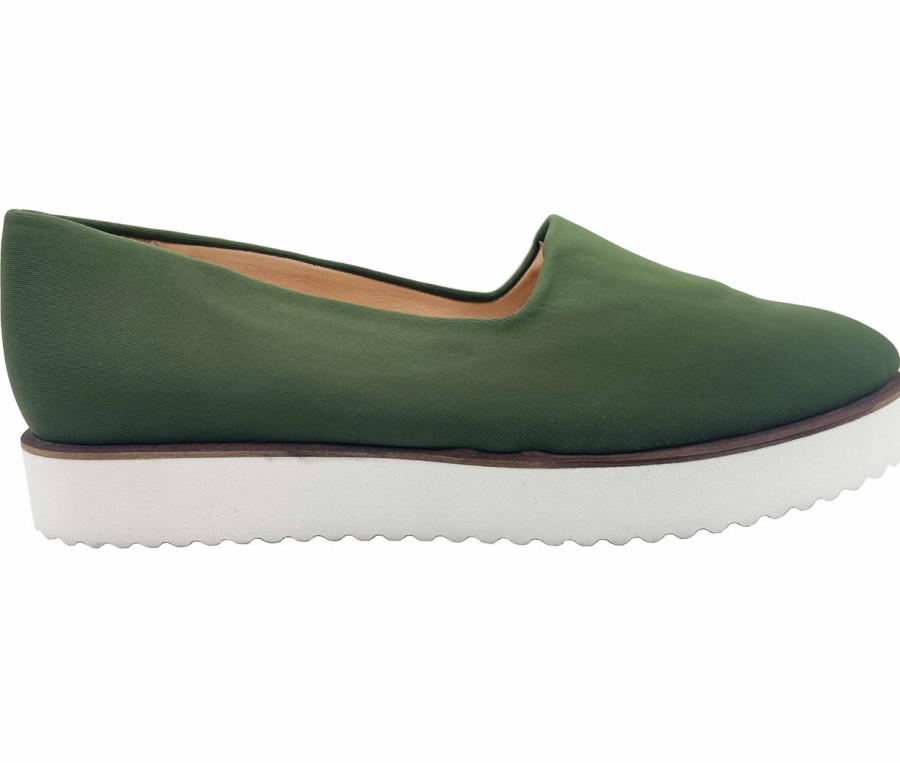 Flats French Sole | Joma - Khaki Elastic