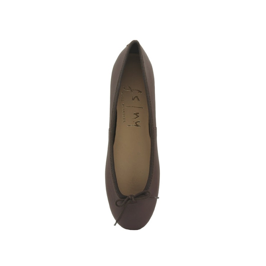 French Classics French Sole | Zoe - Brown Leather