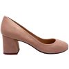 Heels French Sole | Trance - Nude Suede