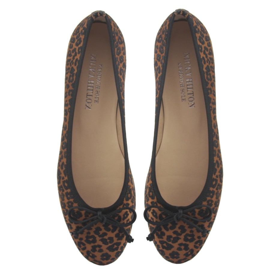 Flats French Sole | Paris - Praline Cheetah