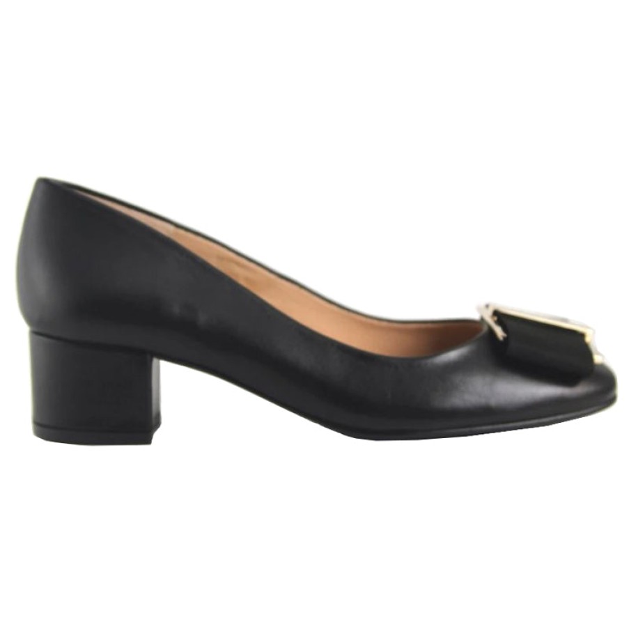 Entire Collection French Sole | Abby - Black Napa