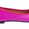 Flats French Sole | Kathy - Bright Pink Leather