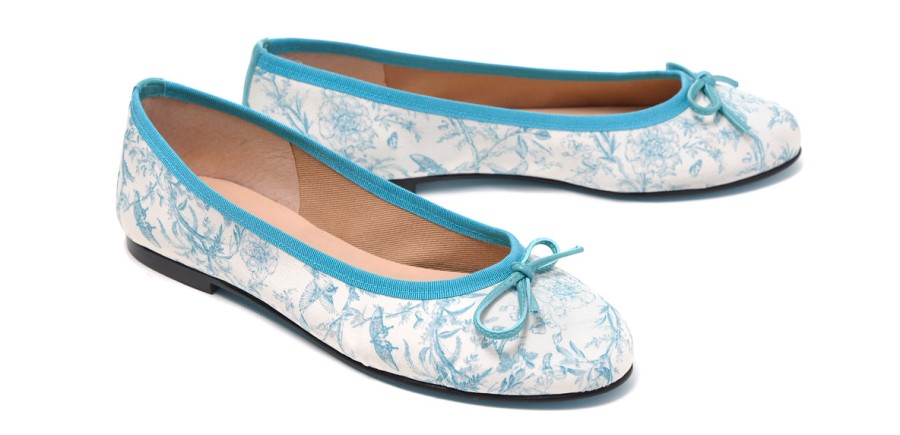 Nicky Hilton Collection French Sole | Kelly - Turquoise Floral