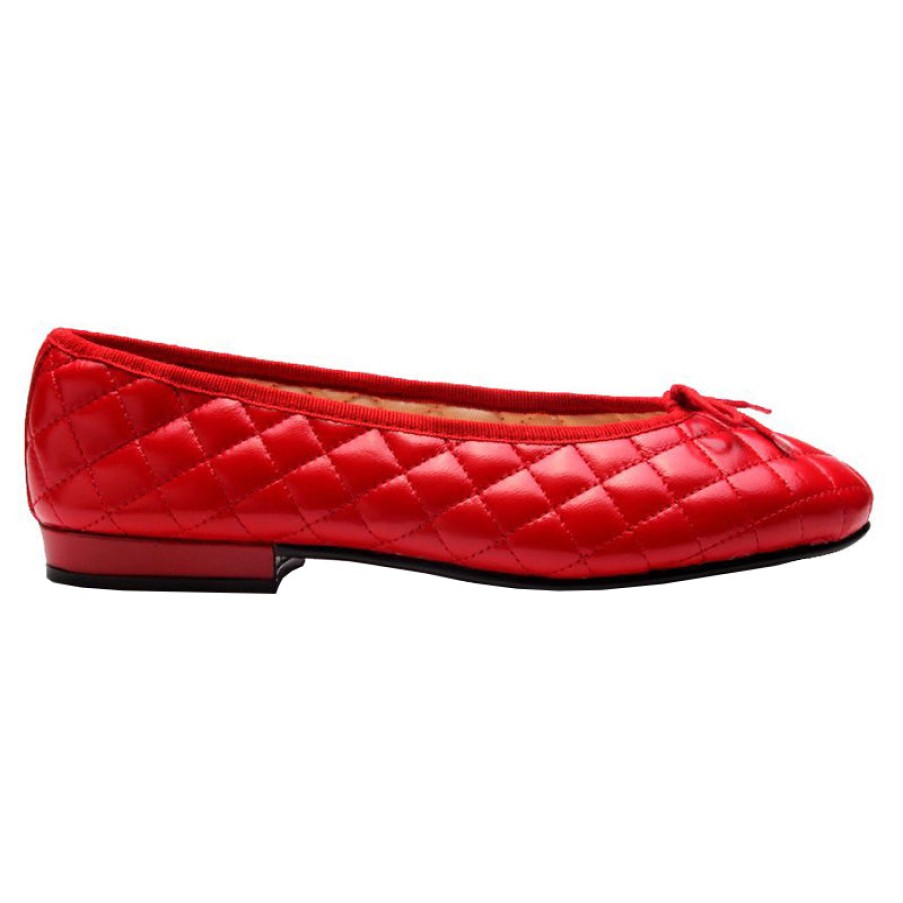 French Classics French Sole | Helium - Red Leather