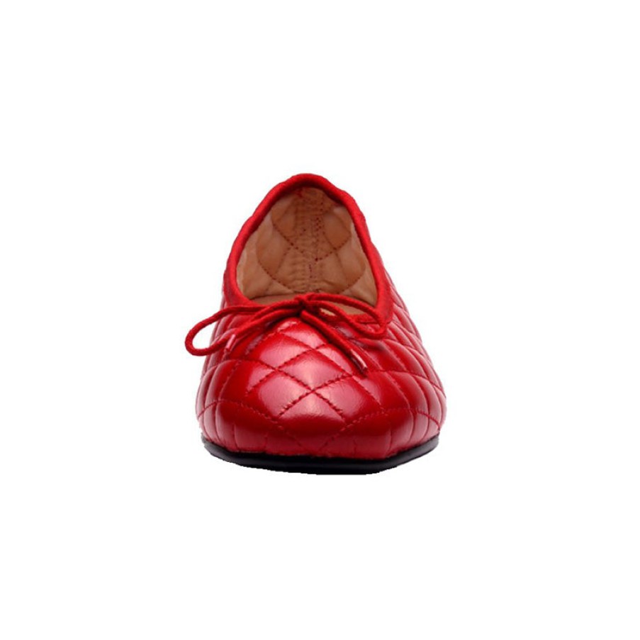 French Classics French Sole | Helium - Red Leather