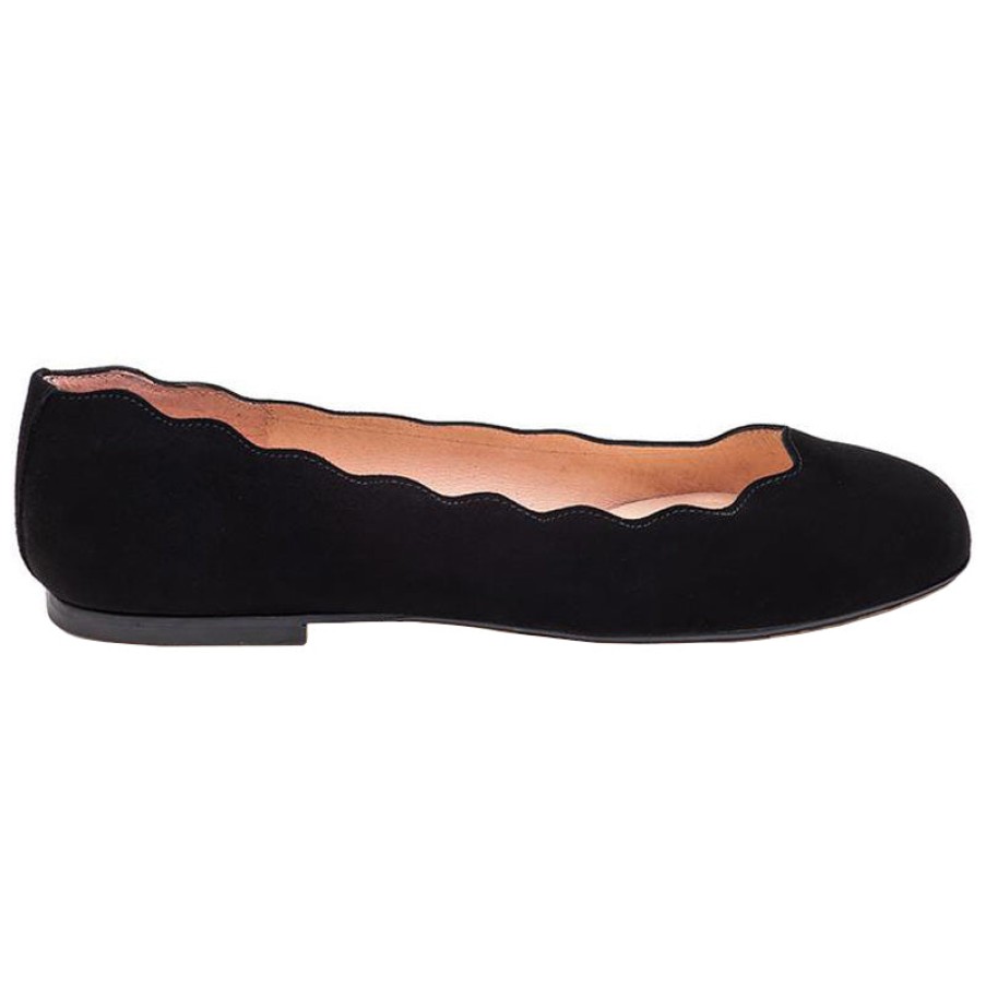 Best Sellers French Sole | Jigsaw - Black Suede