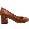 Heels French Sole | Trance - Cognac Leather