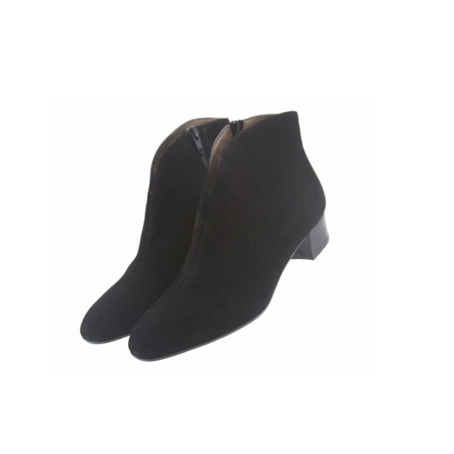 Boots French Sole | Eva - Black Suede