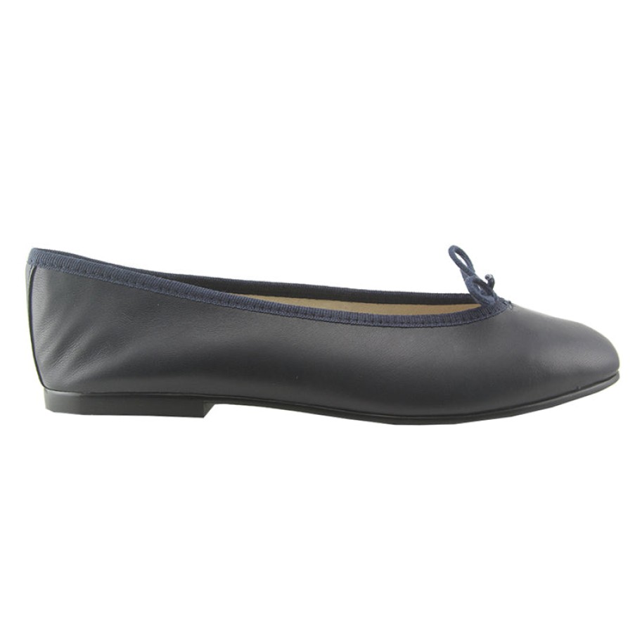 French Classics French Sole | Ingrid - Navy Leather