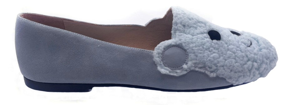 Nicky Hilton Collection French Sole | Teddy - Ibiza Blue Suede