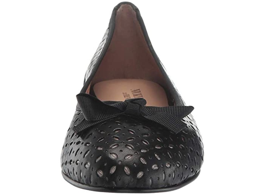 Flats French Sole | Tessa - Black Leather