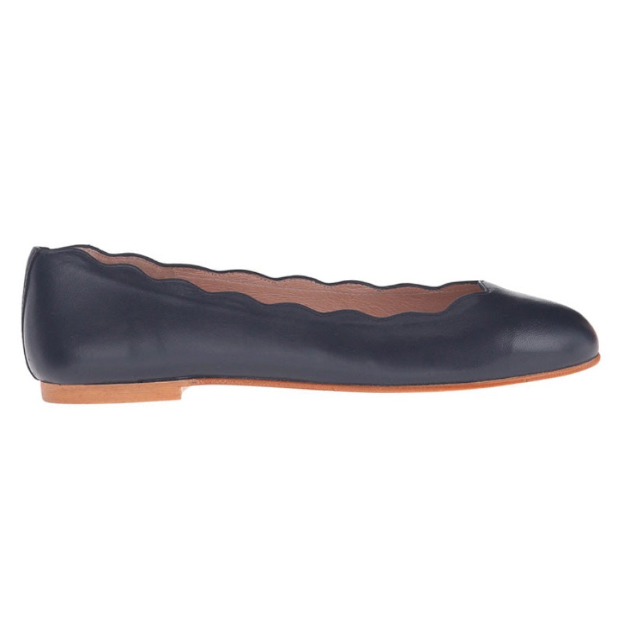 Best Sellers French Sole | Jigsaw - Navy Leather