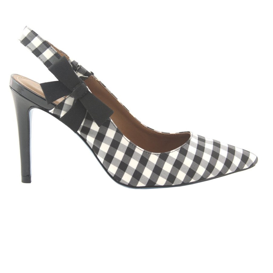 Nicky Hilton Collection French Sole | Brooke - Black Gingham