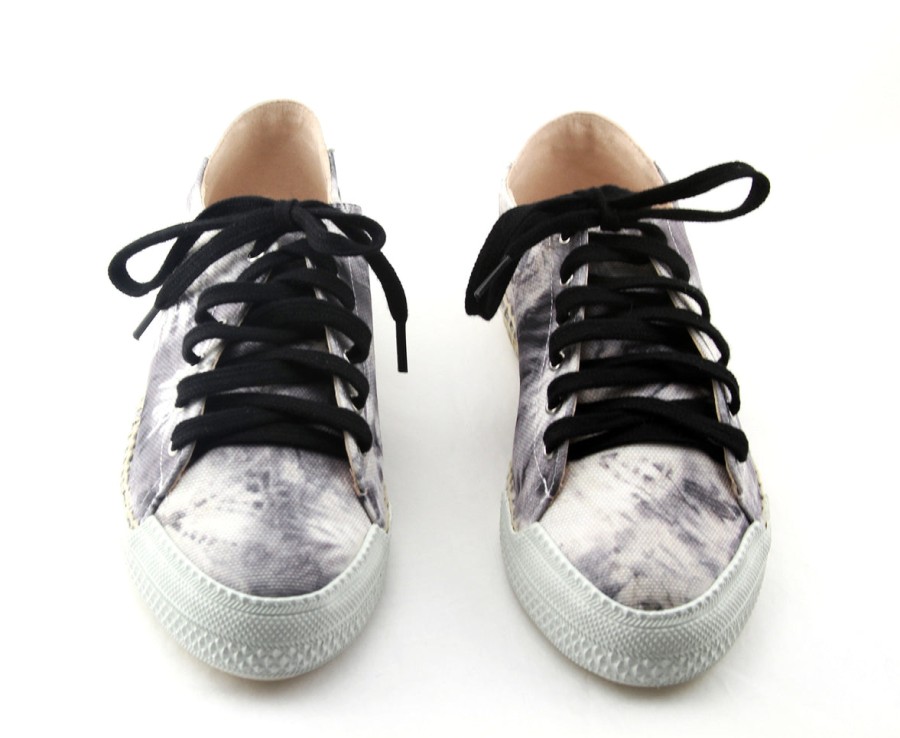 Sustainable French Sole | Amanda - Black Tie Dye