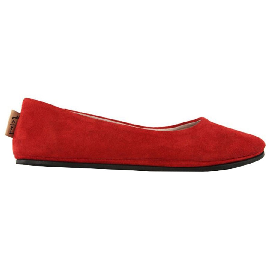 Flats French Sole | Sloop - Red Suede