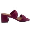 Entire Collection French Sole | Lily - Fuchsia Leather