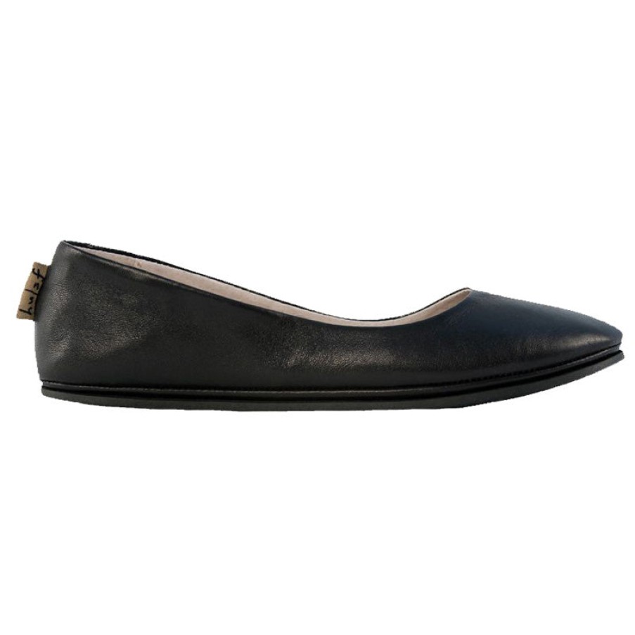 Flats French Sole | Sloop - Black Leather