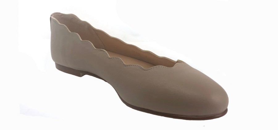 Best Sellers French Sole | Jigsaw - Taupe Leather