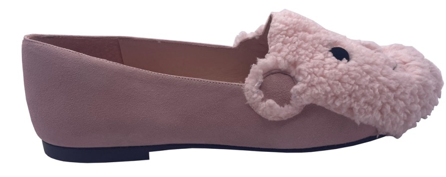 Nicky Hilton Collection French Sole | Teddy - Pink Suede