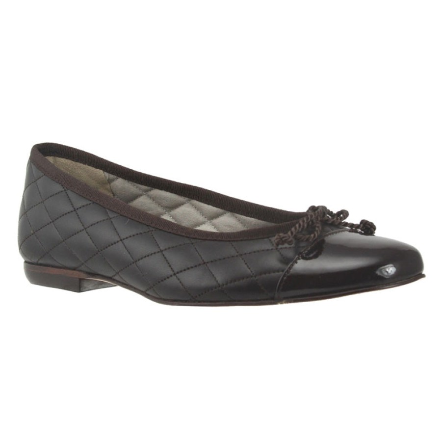 Flats French Sole | Passport Leather Sole - Brown