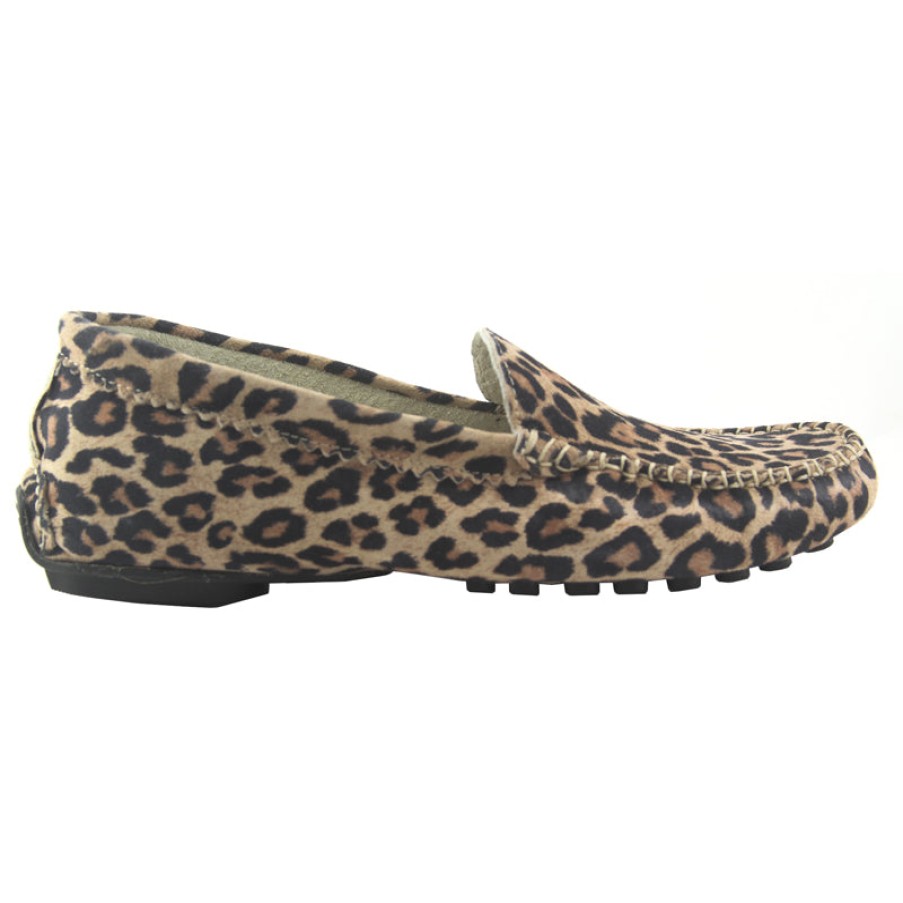 Flats French Sole | Stella - Leopard Suede