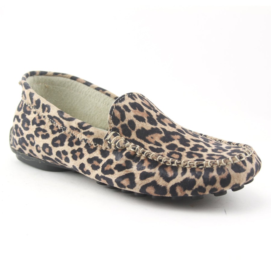 Flats French Sole | Stella - Leopard Suede