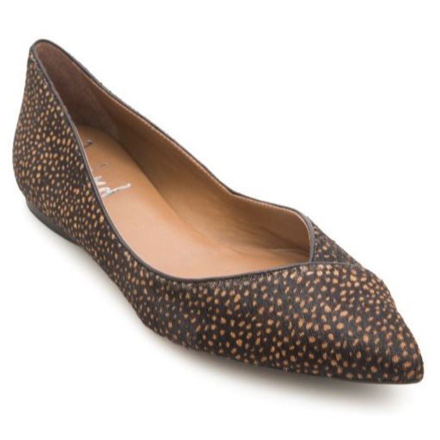 Flats French Sole | Peppy - Polo Haircalf