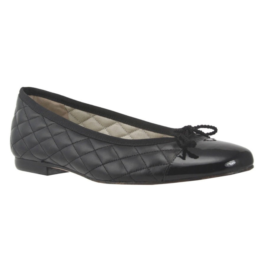 Flats French Sole | Passport Leather Sole - Black