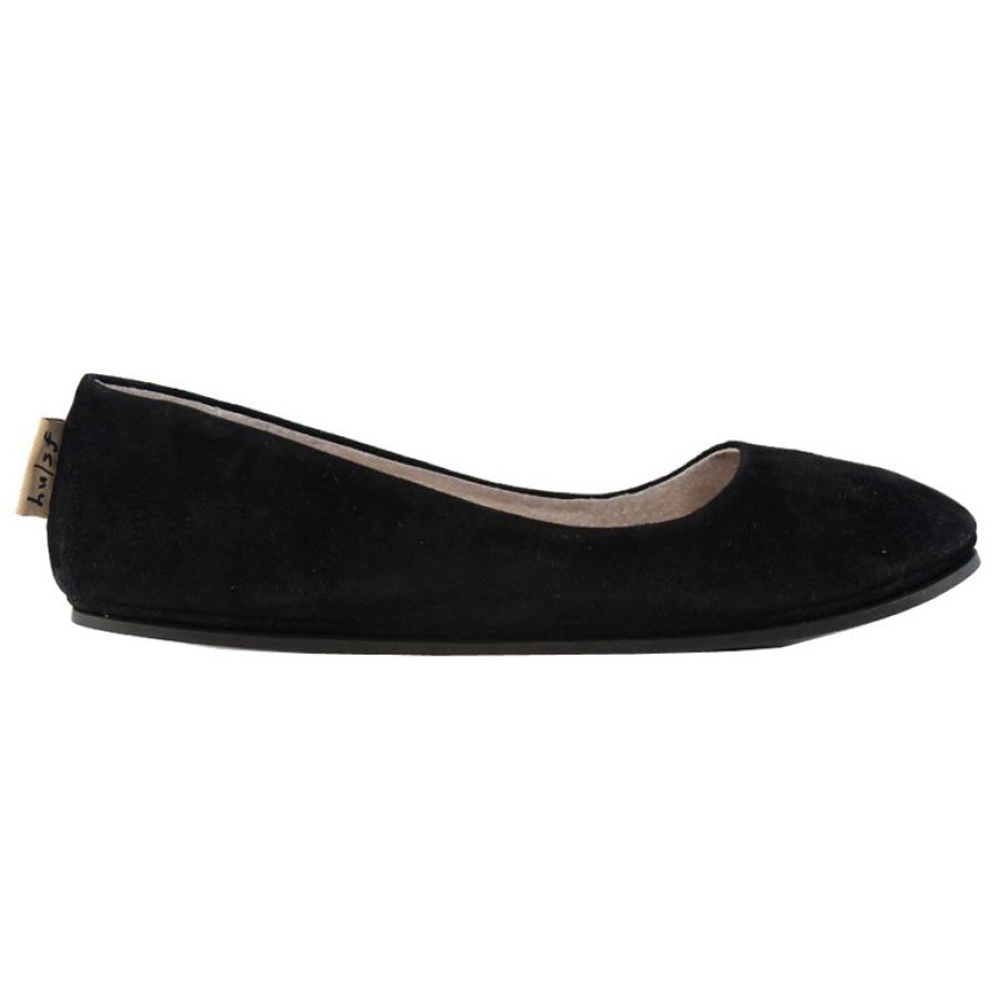 Flats French Sole | Sloop - Black Suede