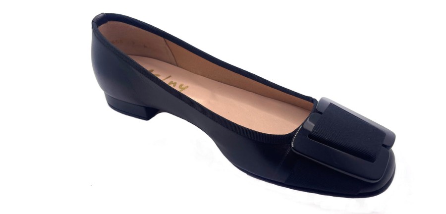 Flats French Sole | Classic - Black Leather