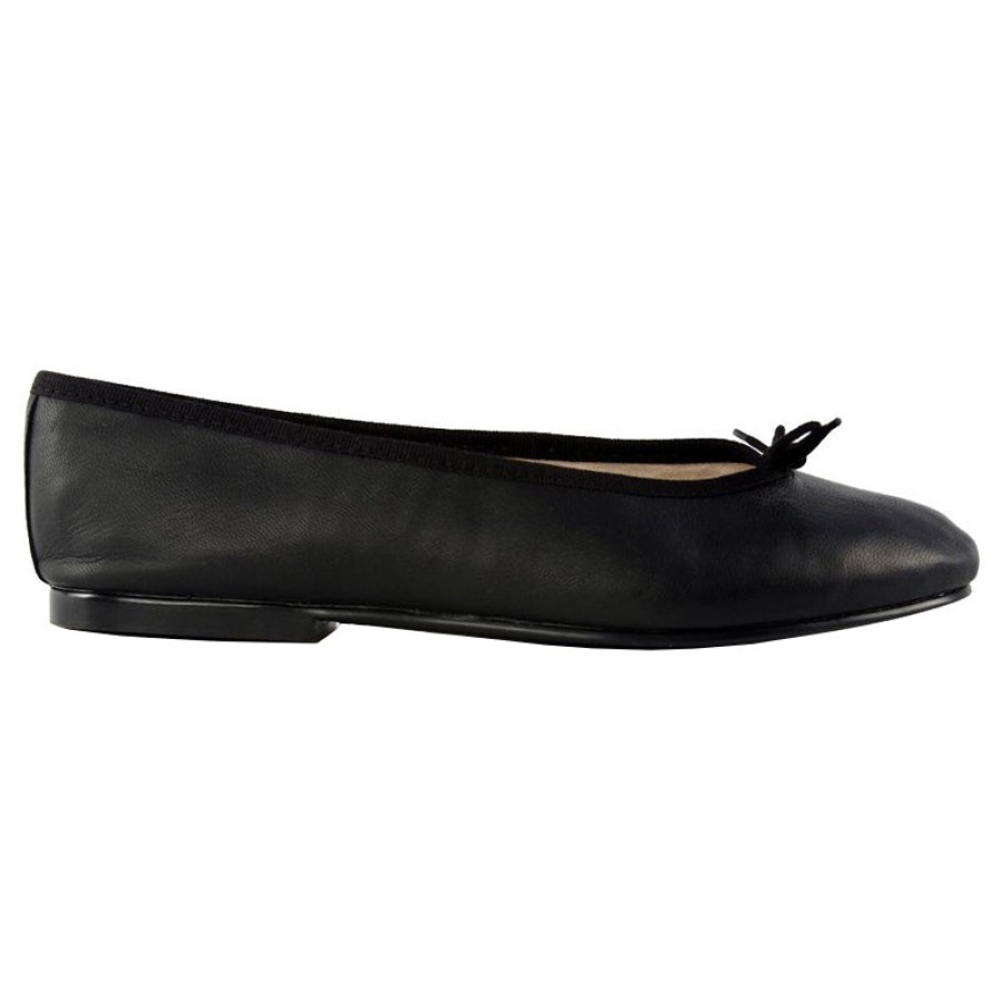 Entire Collection French Sole | Ingrid - Black Leather