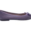 Flats French Sole | Tessa- Lilac Leather