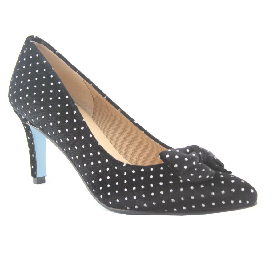 Nicky Hilton Collection French Sole | Farrah - Black Velvet