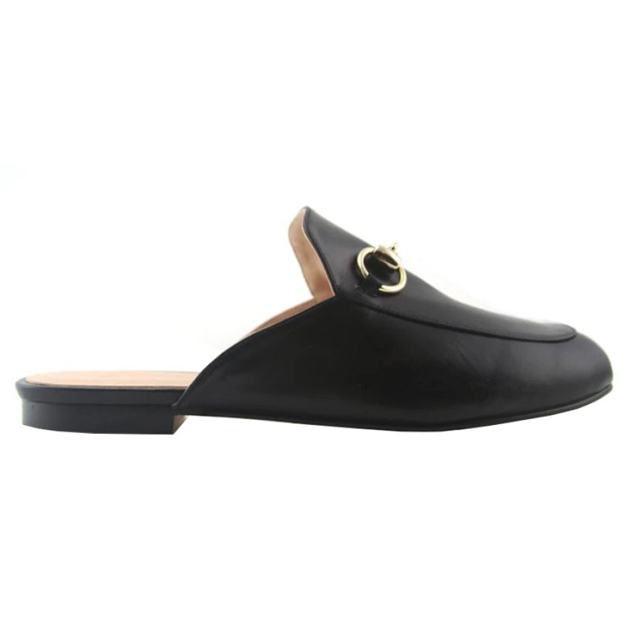 Flats French Sole | Cape - Black Napa