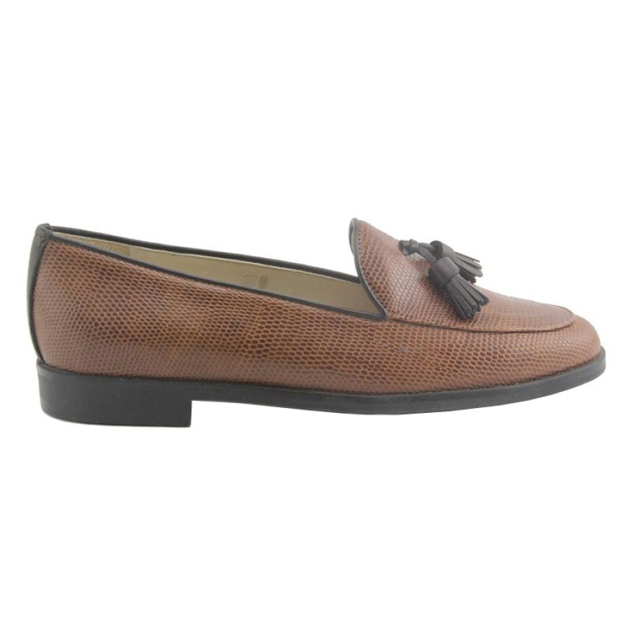 Flats French Sole | Madison - Brown Waterproof