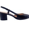 Heels French Sole | Baton - Navy Leather