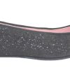 Sustainable French Sole | Theodora - Black Glitter