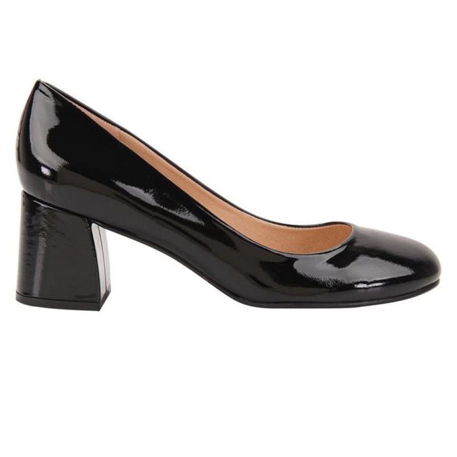 Heels French Sole | Trance - Black Patent